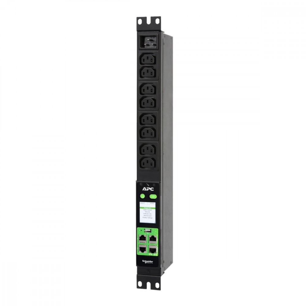 Listwa EPDU2016M Easy PDU Metered 1U 16A 230V (8)C13 