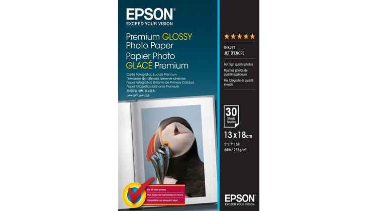 Papier Premium Glossy Photo 255g/m2 30 arkuszy 13x18cm 