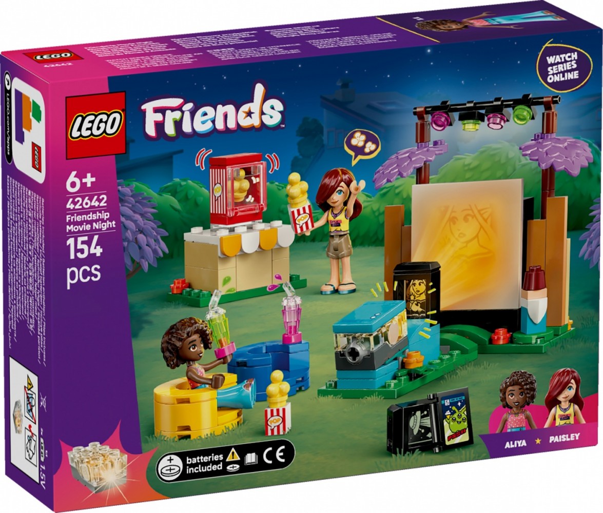 Klocki Friends 42642 Maraton filmowy przyjaciółek 