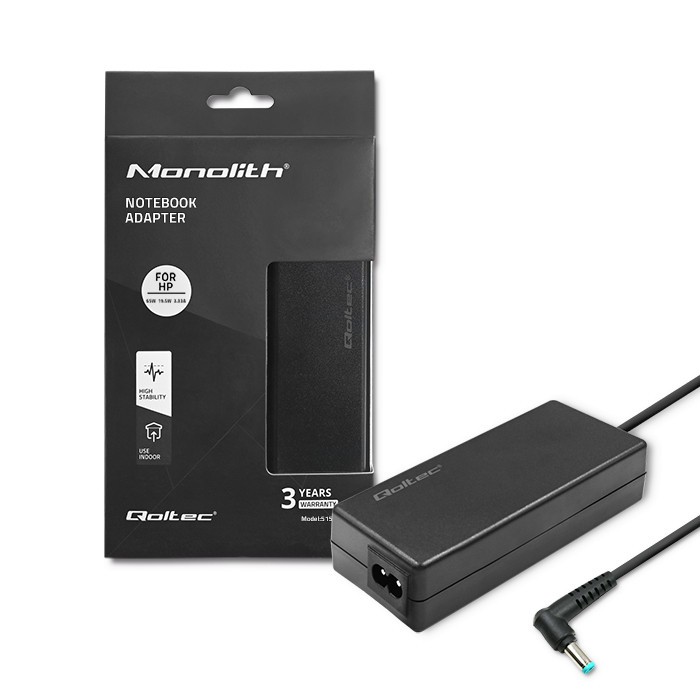 Zasilacz do HP | 65W | 19.5V | 3.33A | 4.5*3.0 | Slim