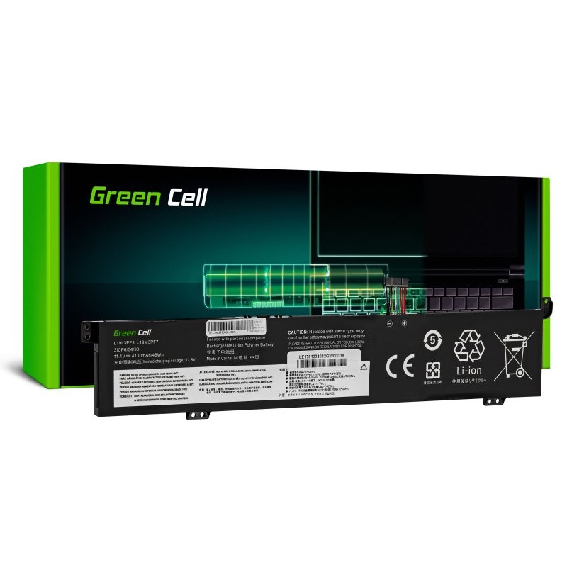 Bateria L19M3PF7 11,1V 4100mAh do Lenovo IdeaPad Gaming 3-15 15p 