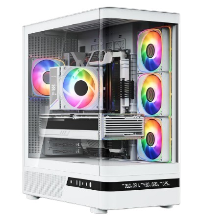 Obudowa Volcano AQ200 ARGB MIDI WHITE