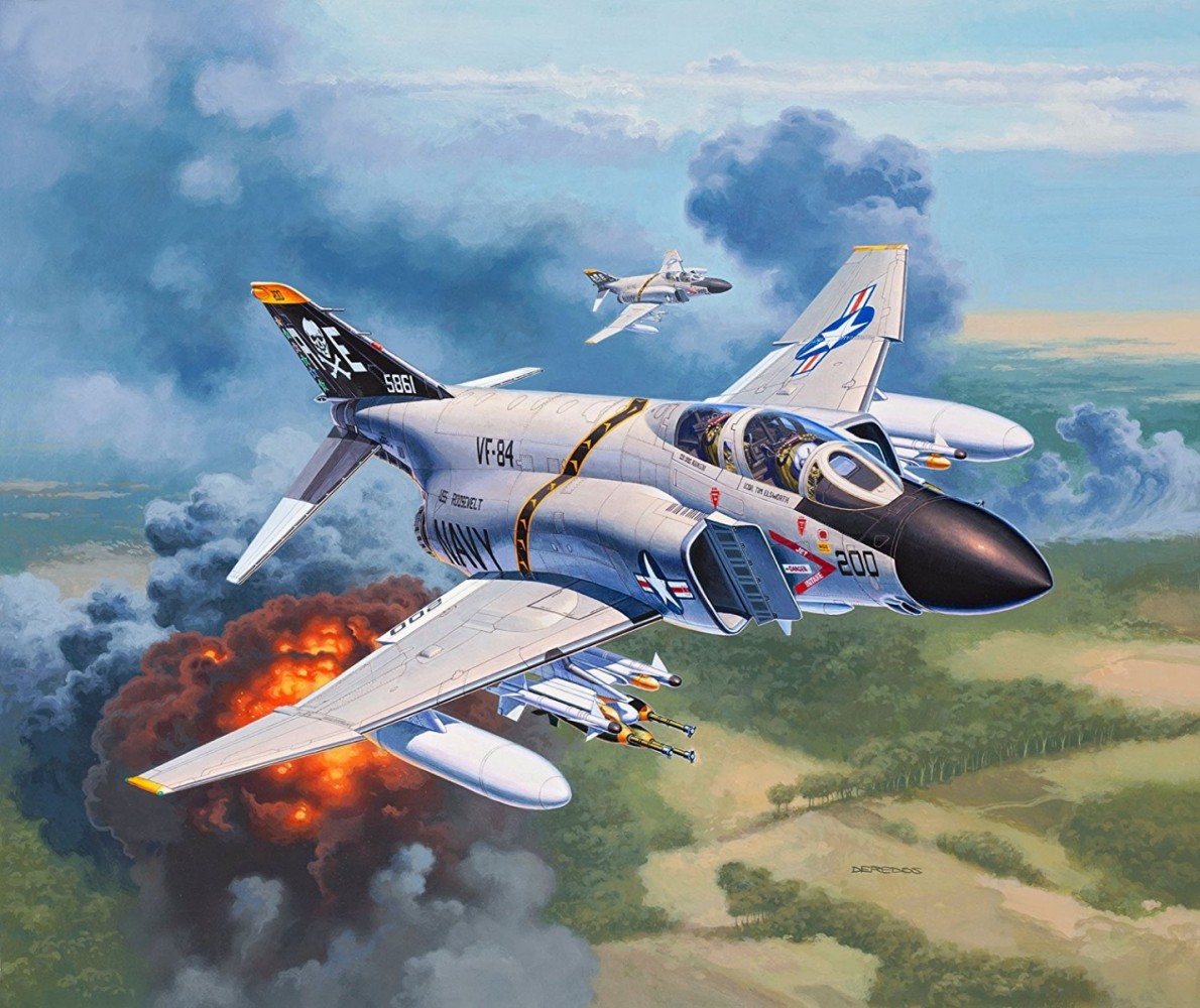 Model plastikowy F-4J Phantom US Navy