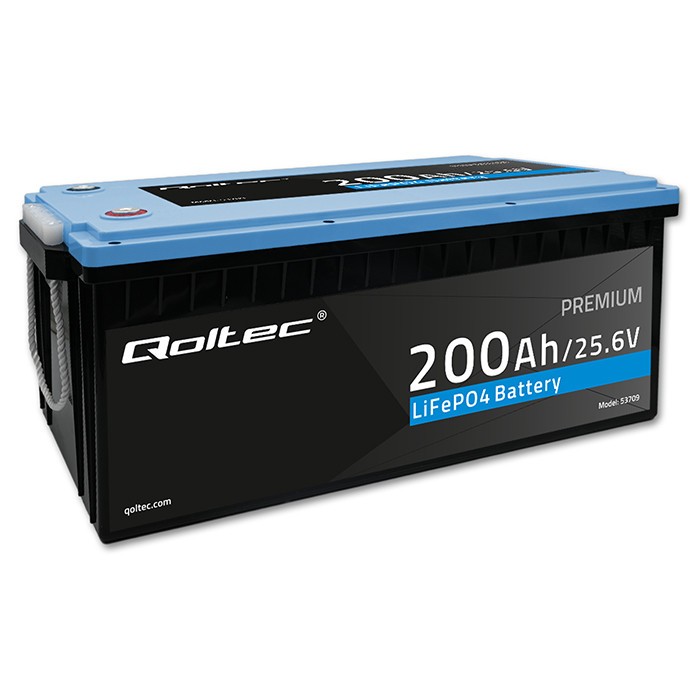 Akumulator LiFePO4 Litowo-Żelazowo-Fosforanowy | 25.6V | 200Ah | BMS 