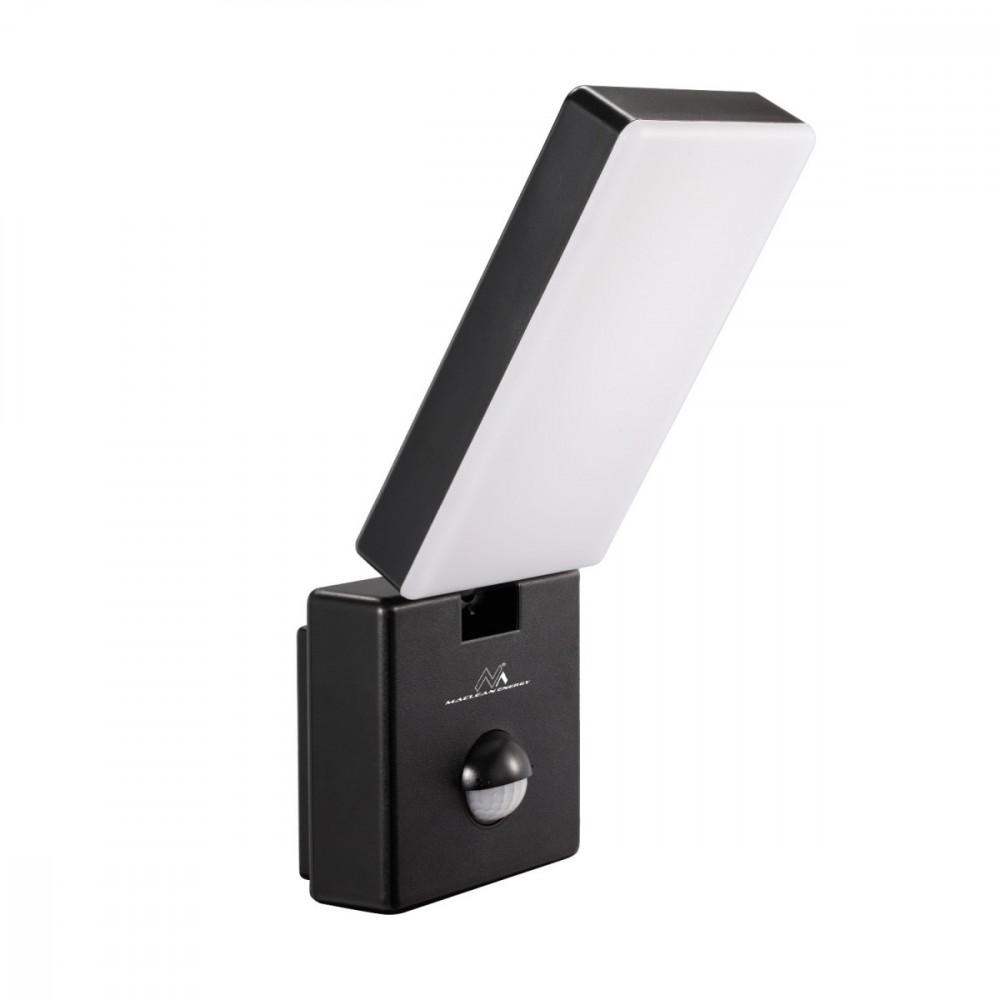 Lampa LED z czujnikiem ruchu MCE516 B 10W IP65 