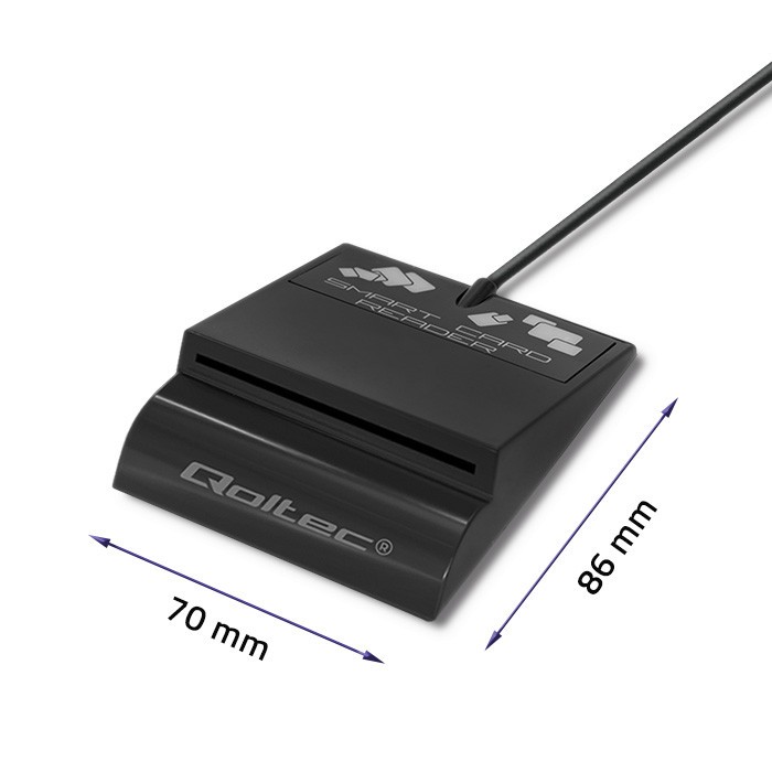 Inteligentny czytnik chipowych kart ID SCR-0636 | USB typu C 