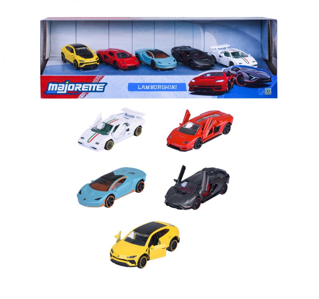 Zestaw pojazdów Lamborghini 5-pak