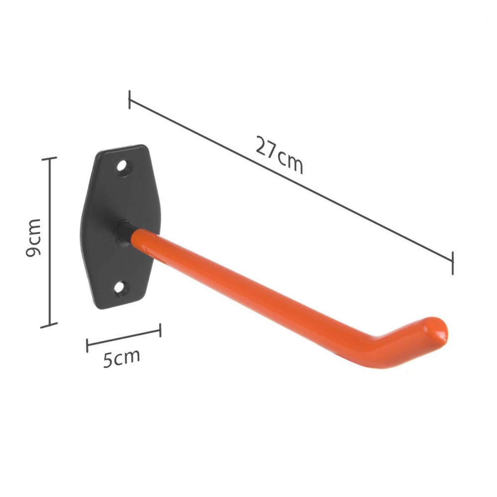 Komplet 4 uchwytów ściennych 60kg MC-437 