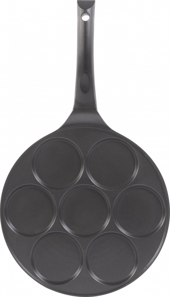Patelnia Aluminiowa na 7 placków z powłoka non-stick 27cm 