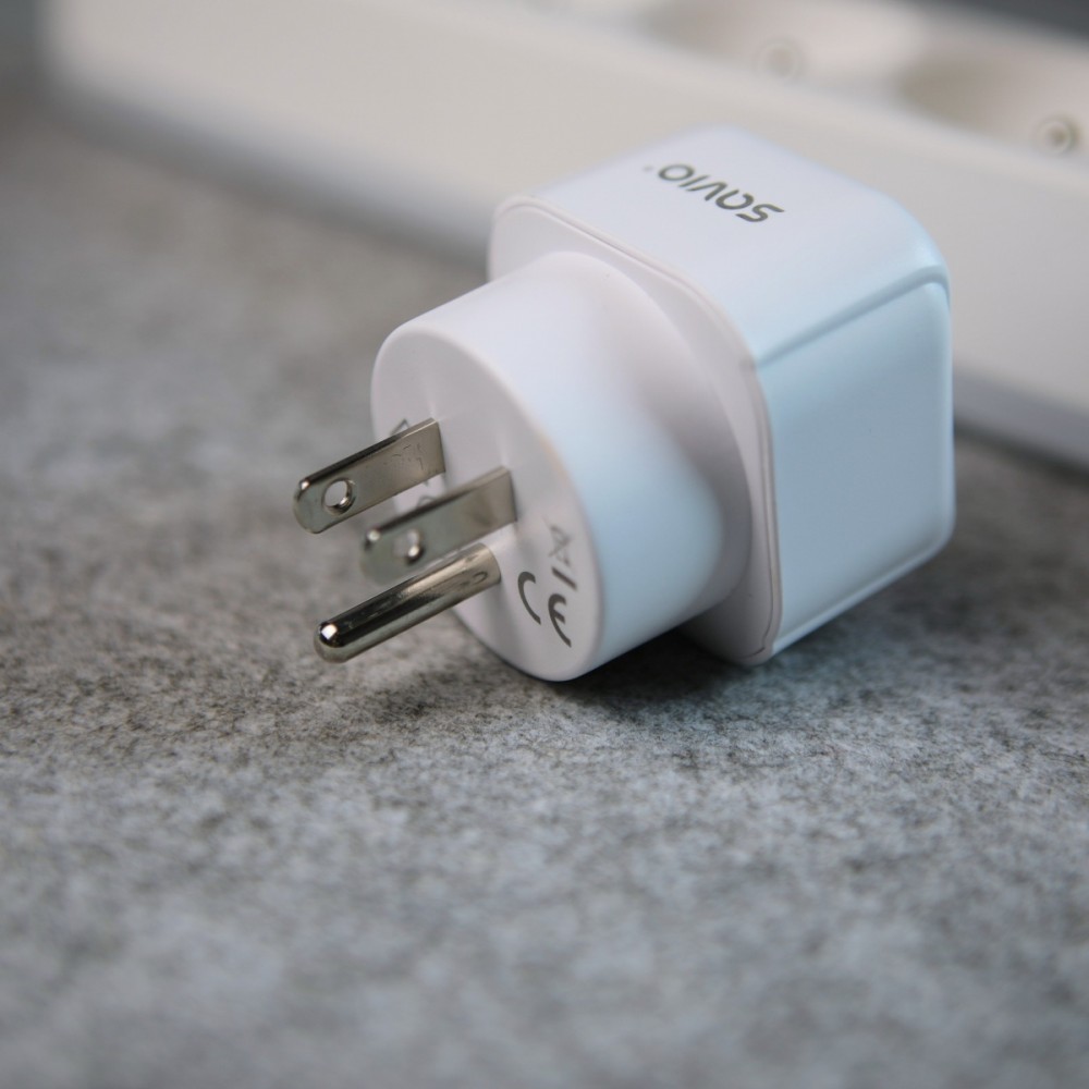 Adapter podróżny, gniazdo US wtyk EU AP-01 