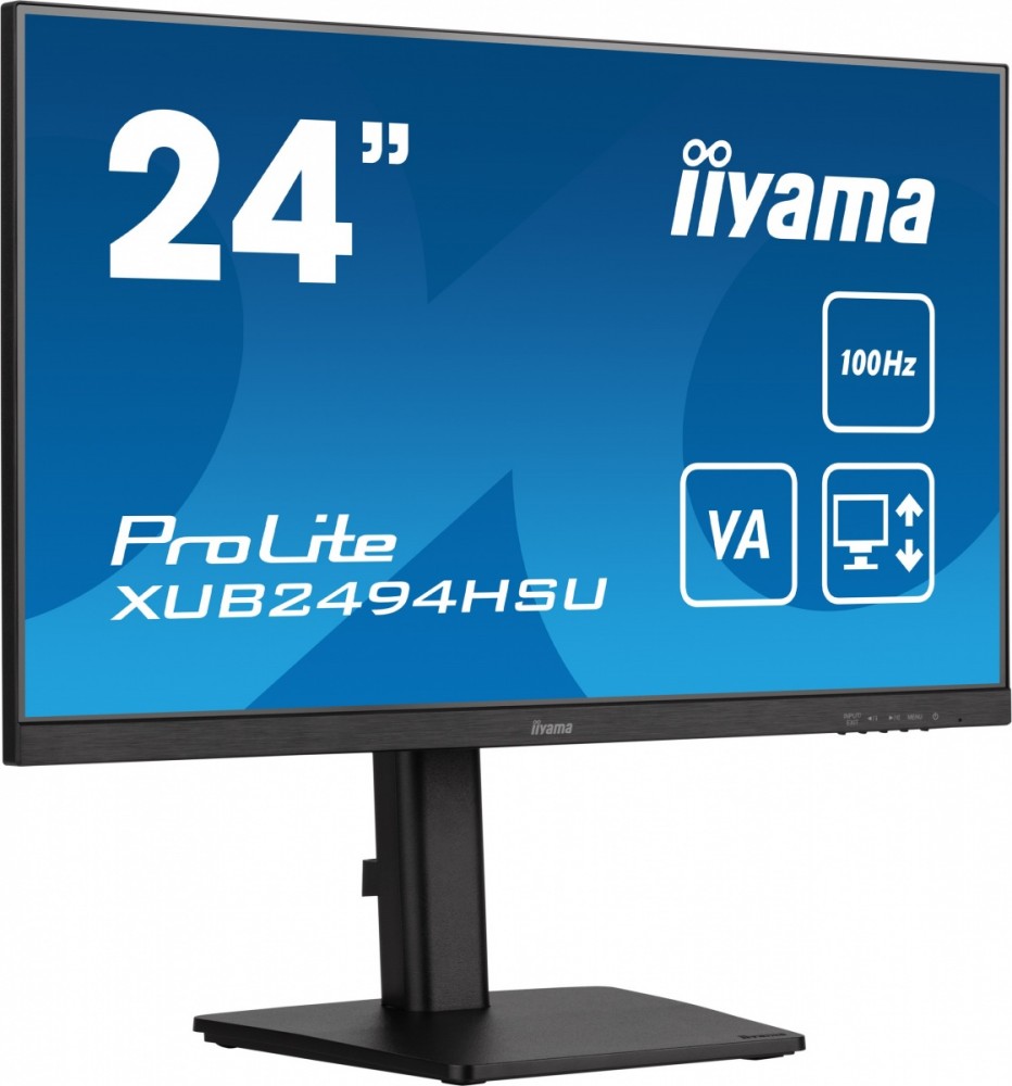 Monitor 23.8 cala XUB2494HSU-B6 VA,FHD,HDMI,DP,100Hz,2xUSB,HAS(150mm) 