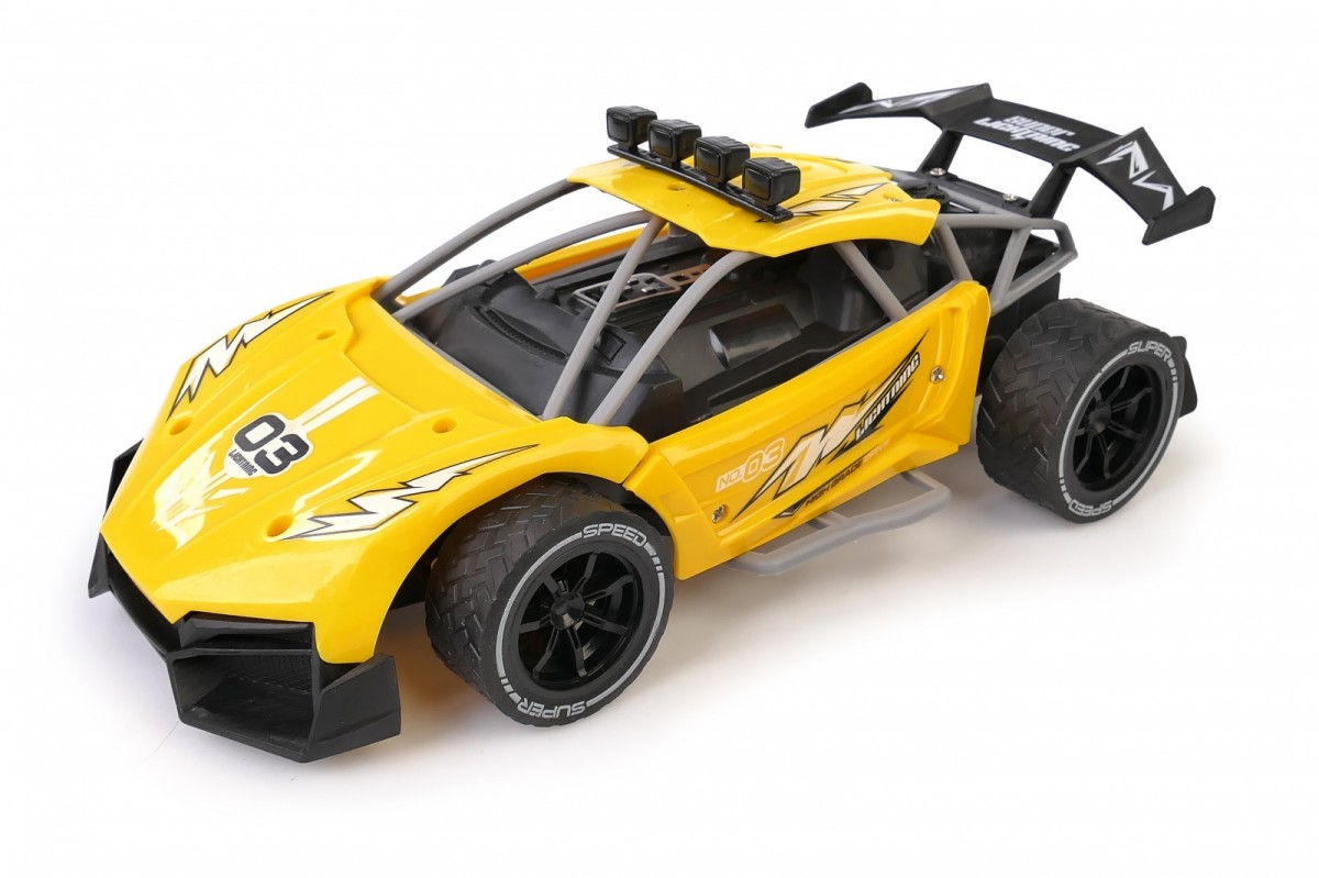 Auto R/C z kierownicą i pedałami 