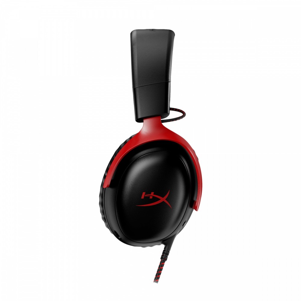 Zestaw słuchawkowy CloudX III czarno-czerwony Gaming - 727A9AA 
