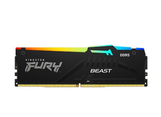 Pamięć DDR5 Fury Beast Black RGB  32GB(1*32GB)/5600  CL36