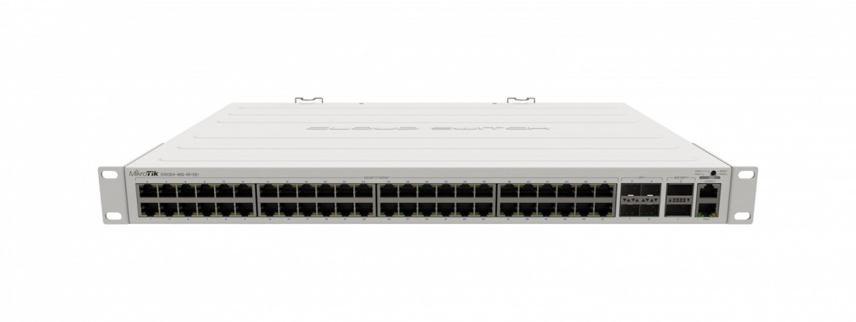 Przełącznik 48xGbE4 SFP+ CRS354-48G-4S+2Q+RM 