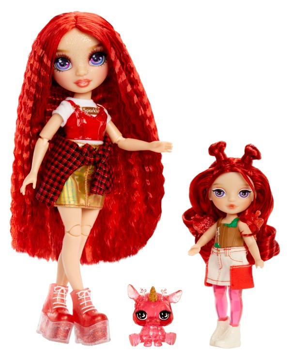 Lalka Rainbow High Little Rainbow, Apple Red 