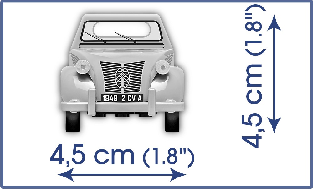 Klocki Citroen 2CV Typ A 1949 