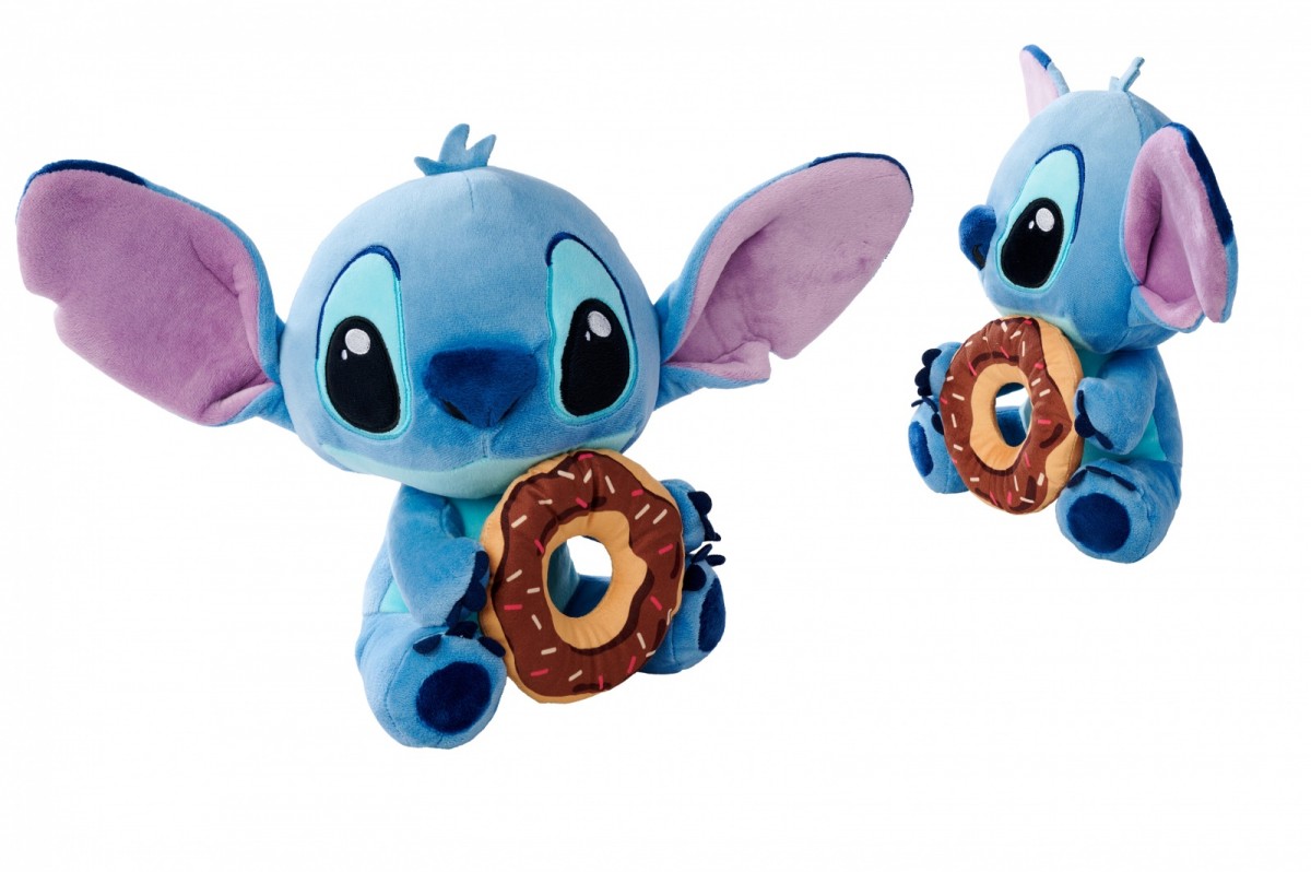 Maskotka Disney Stitch z donatem 25 cm oryginalna 
