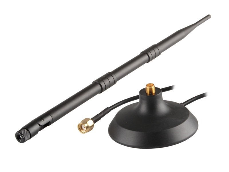 Antena dookólna  WiFi 12dBI 41CM RP-SMA PODS, AK-05