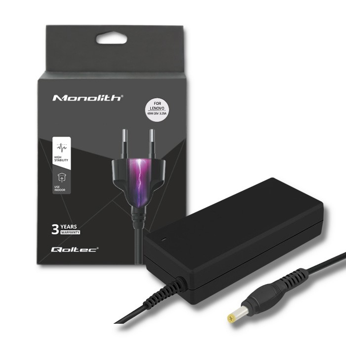 Zasilacz do Lenovo | 20V | 3.25A | 65W | 4.0*1.7 