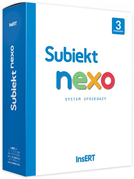 Oprogramowanie Subiekt NEXO 3 stanowiska SN3LE 