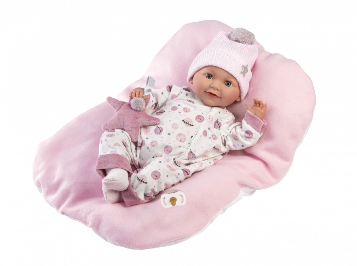 Lalka bobas płacząca Heidi 42 cm 