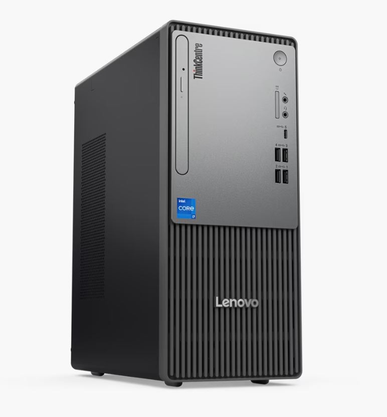 Komputer ThinkCentre Neo 50t G5 TWR 12UD002JPB W11Pro i3-14100/8GB/256GB/INT/DVD/3YR OS 