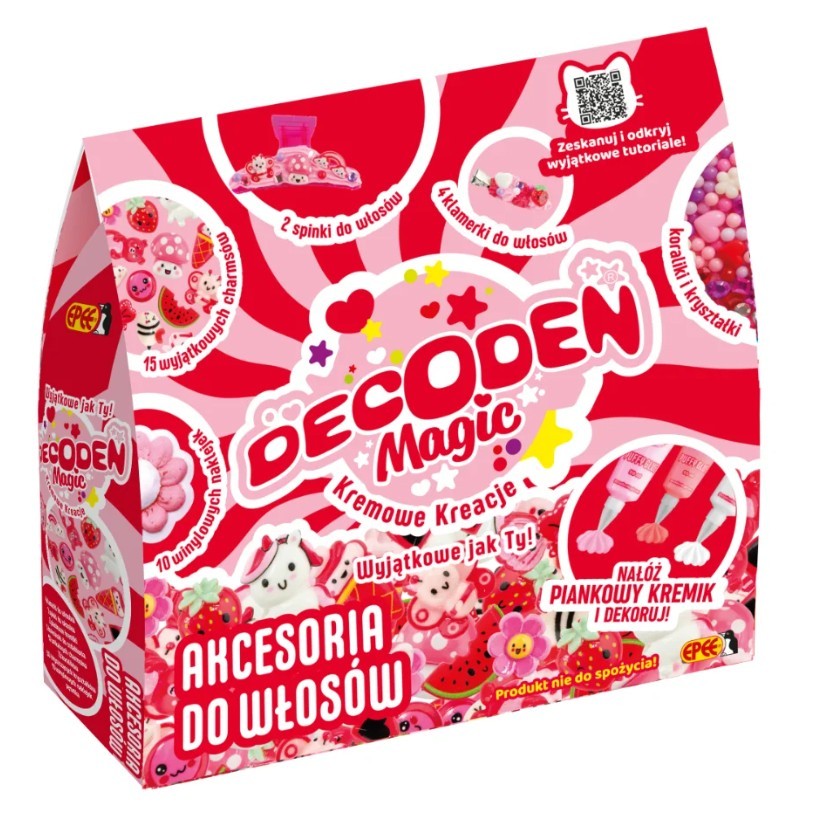Zestaw kreatywny Classic Decoden Magic akcesoria do włosów