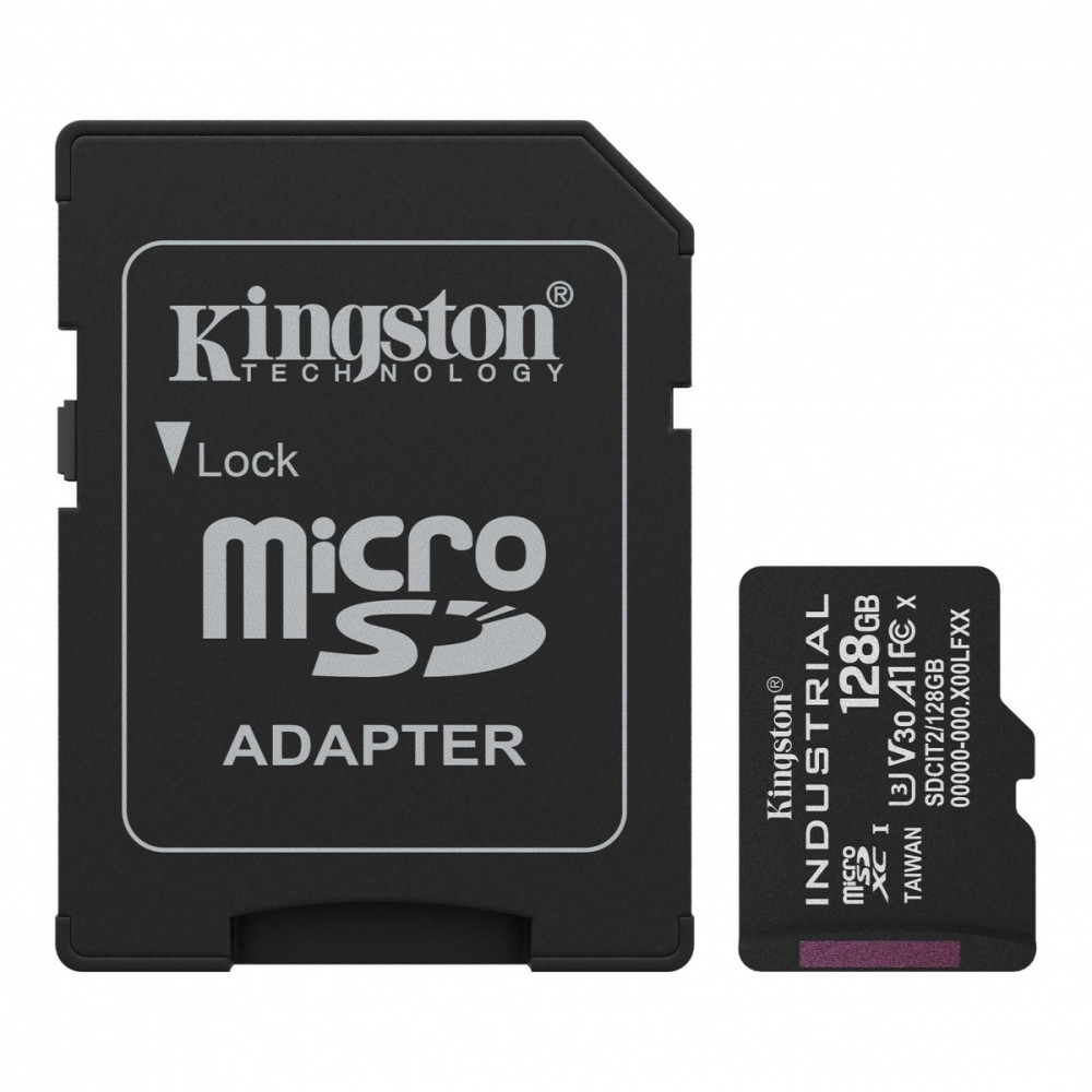 Karta pamięci microSD 128GB CL10 UHSI Industrial 
