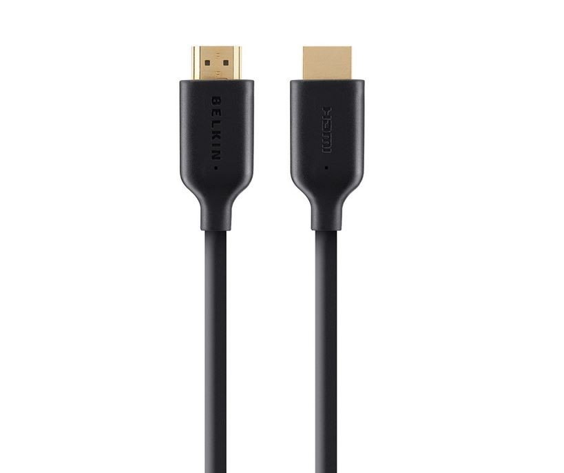 Kabel HDMI z Ethernet 2m złote złącze 