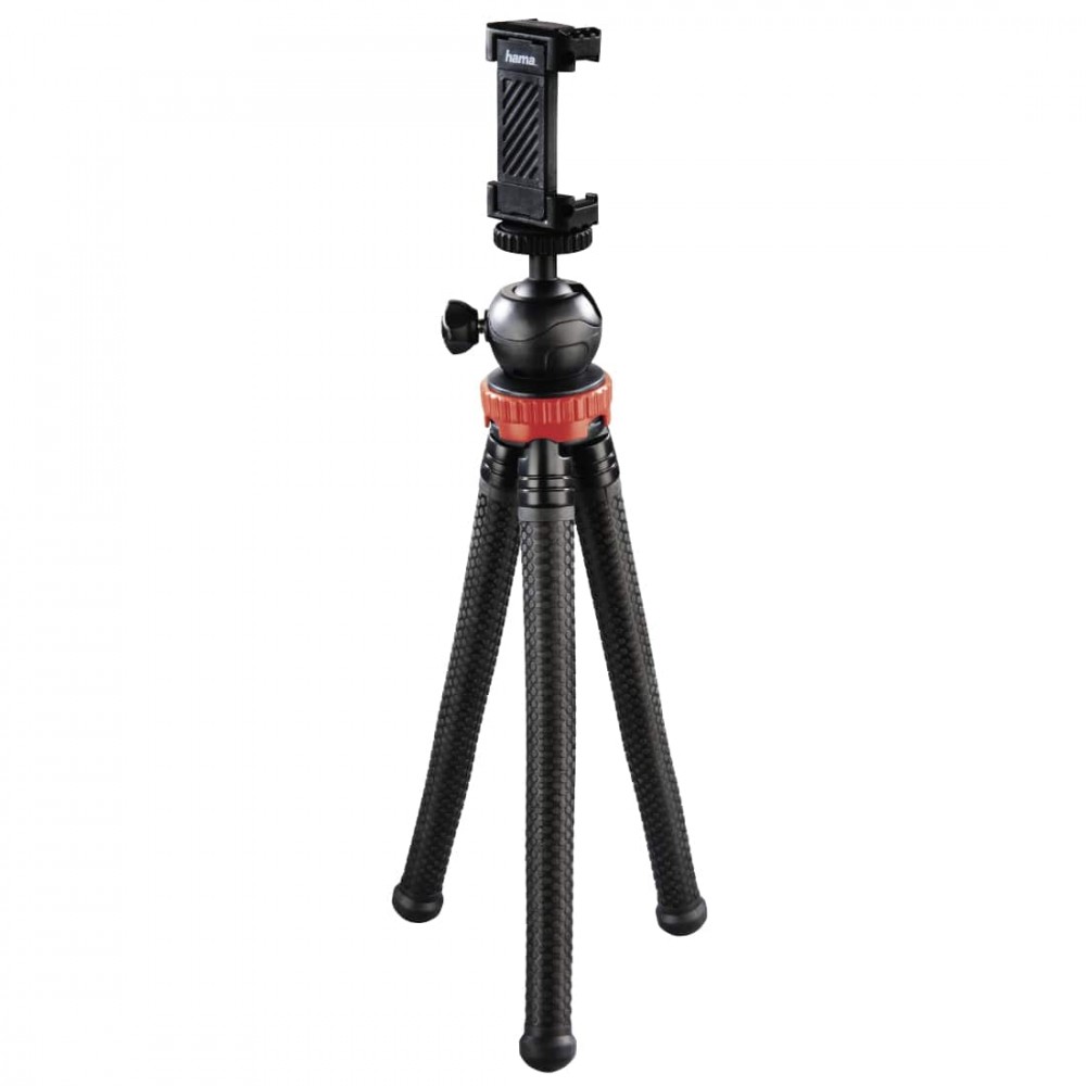 Mini statyw 3w1 flexpro 27cm czerwony 