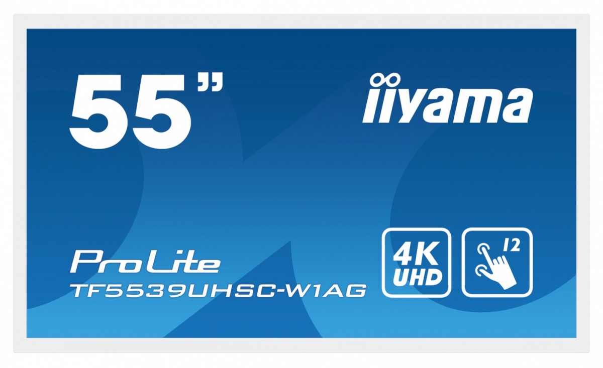 Monitor 55 cali TF5539UHSC-W1AG IPS,24/7,4K,IP54,500cd,7H,POJ.15p,LAN 