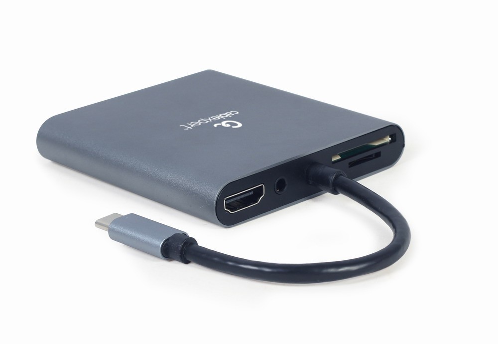 Adapter USB-C Hub HDMI USB-C PD VGA USB 3.0 Audio Card 
