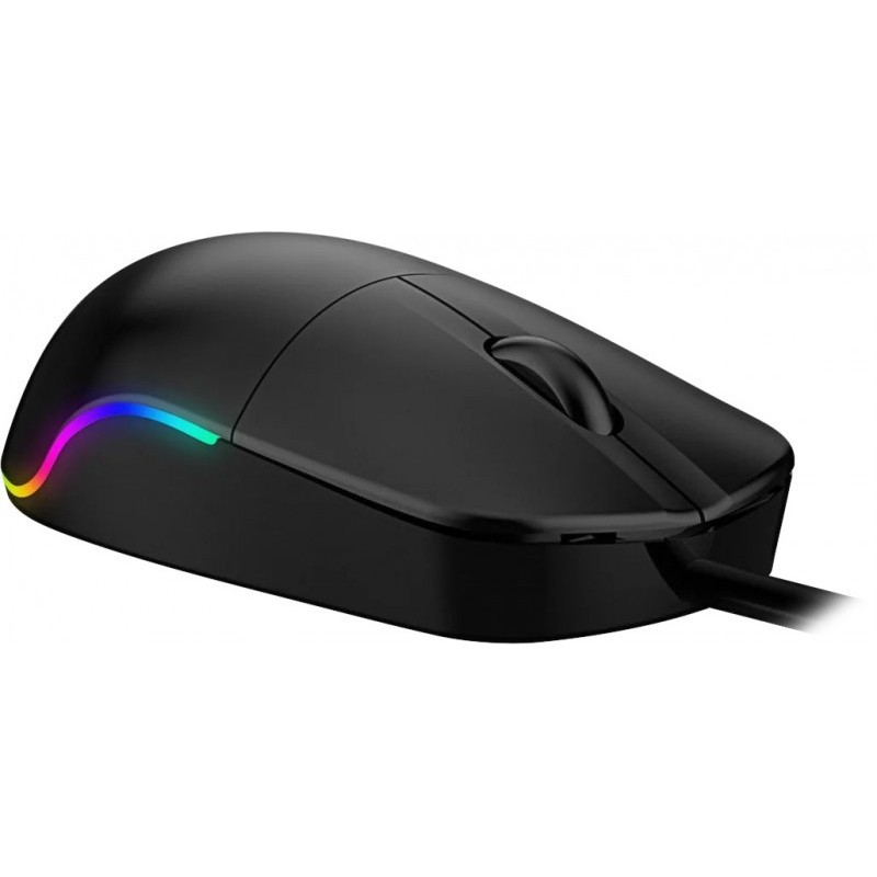 Mysz przewodowa AZORA MB-241 1200 DPI czarna podświetlana