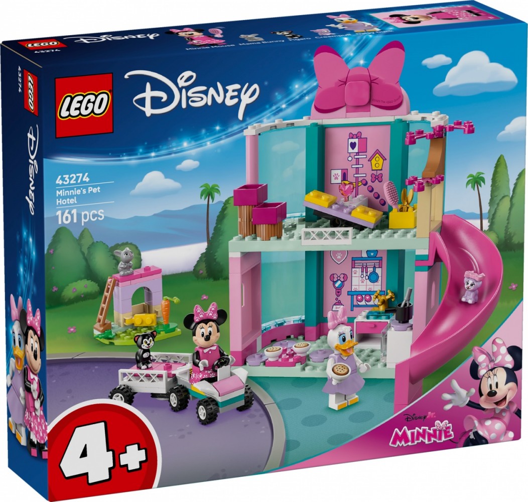 Klocki Disney 43274 Hotel dla zwierząt Minnie 