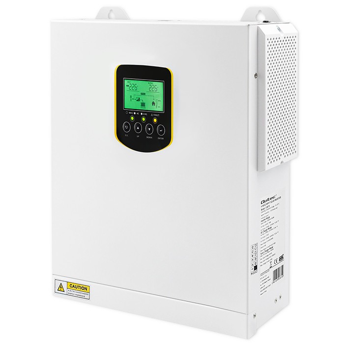 Hybrydowy inwerter solarny Off-Grid 2.5kVA | 2.5kW | 100A | MPPT | LCD | BMS | Sinus 