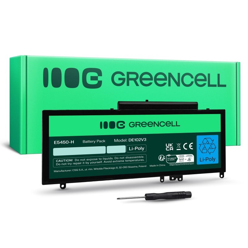 Bateria G5M10 0WYJC2 do Dell Latitude E5250 E5450 E5550