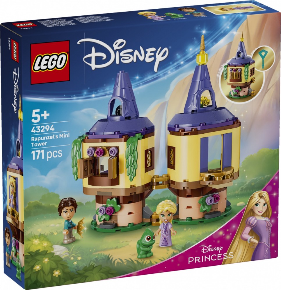 Klocki Disney 43294 Mała wieża Roszpunki 