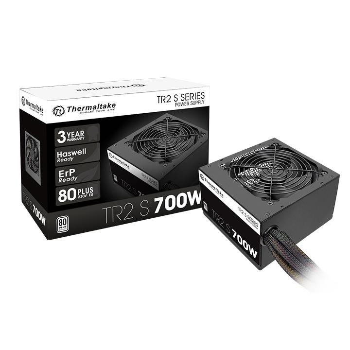 Zasilacz TR2 S Black 700W (80+ 230V EU, 2xPEG, 120mm, Single Rail) 