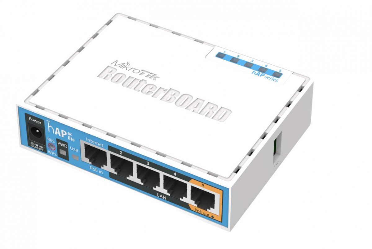 Punkt dostępowy  2.4/5 GHz 5FE       RB952Ui-5ac2nD 
