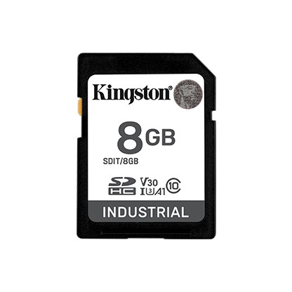 Karta pamięci SD 8GB Industrial C10 UHS-I U3 V30 A1 pSLC 