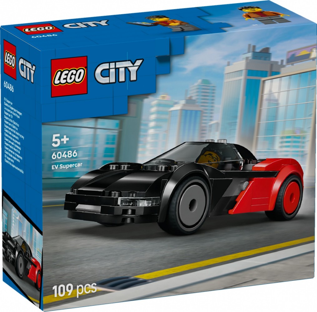 Klocki City 60486 Supersamochód elektryczny