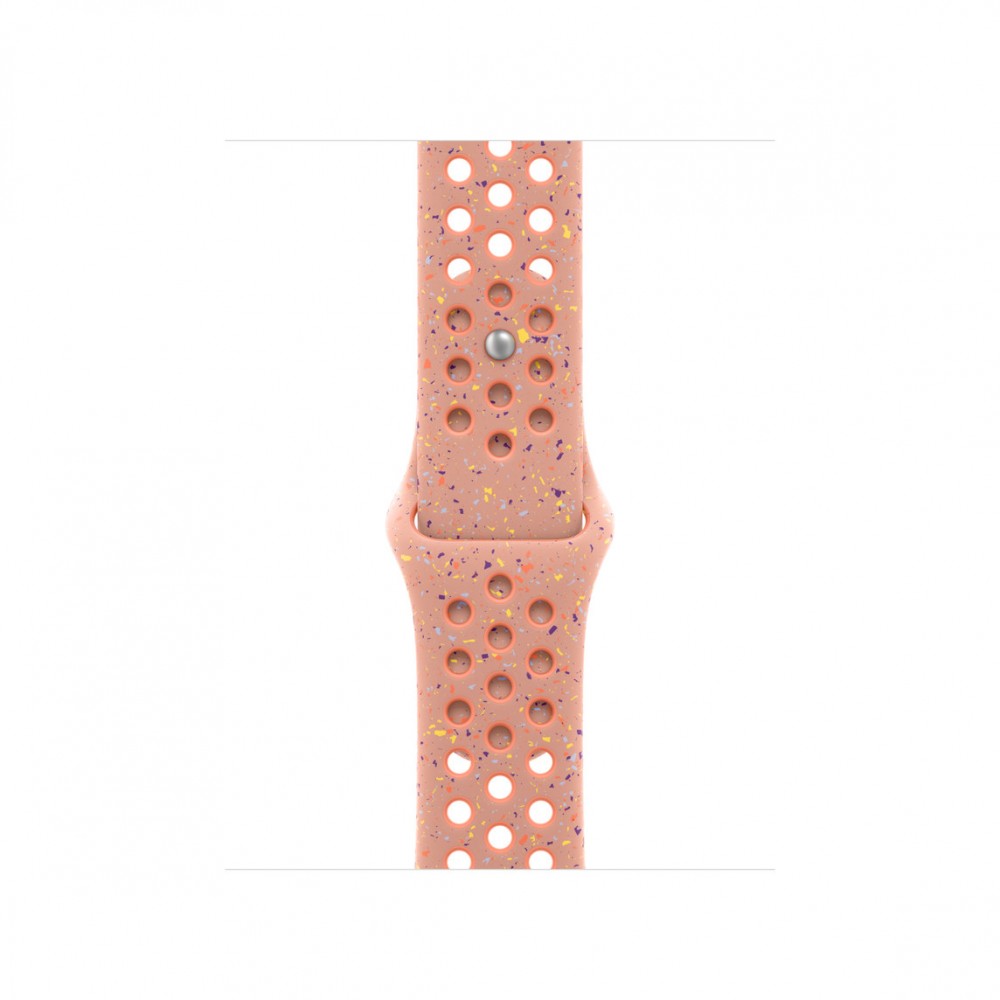 Pasek sportowy Nike w kolorze alpejskiego różu do koperty 42 mm - rozmiar S/M