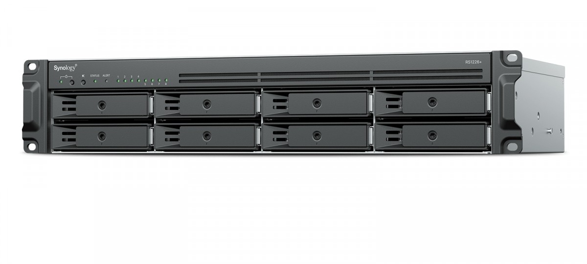 Serwer NAS RS1226+ 8x0HDD 2,2Ghz 2x2,5GbE 1x4GB DDR4 3Y