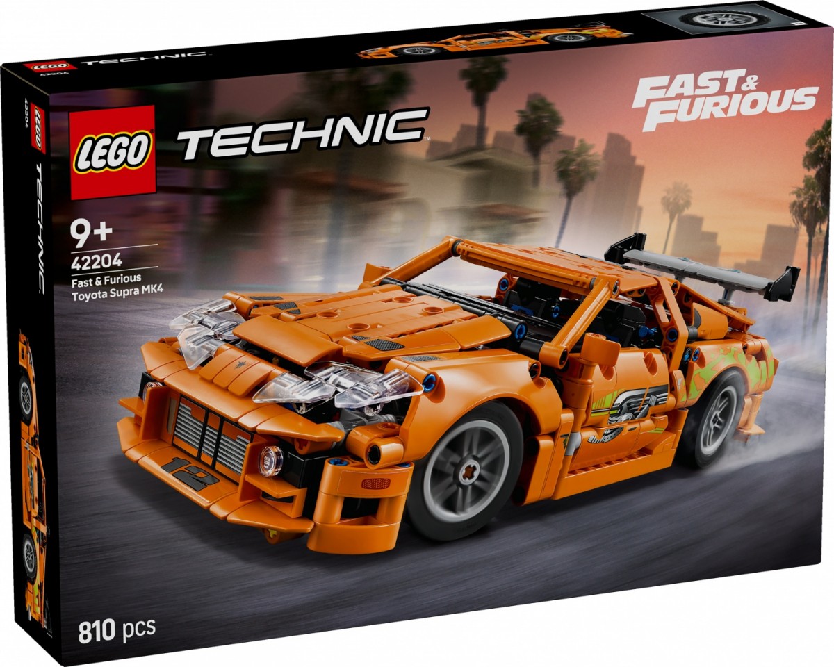 Klocki Technic 42204 Fast and Furious Toyota Supra MK4 