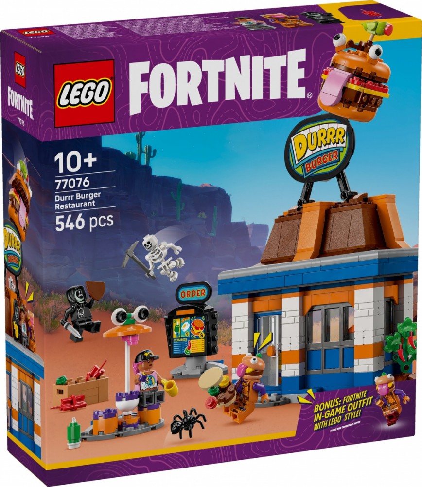 Klocki Fortnite 77076 Restauracja Durrr Burgerownia 