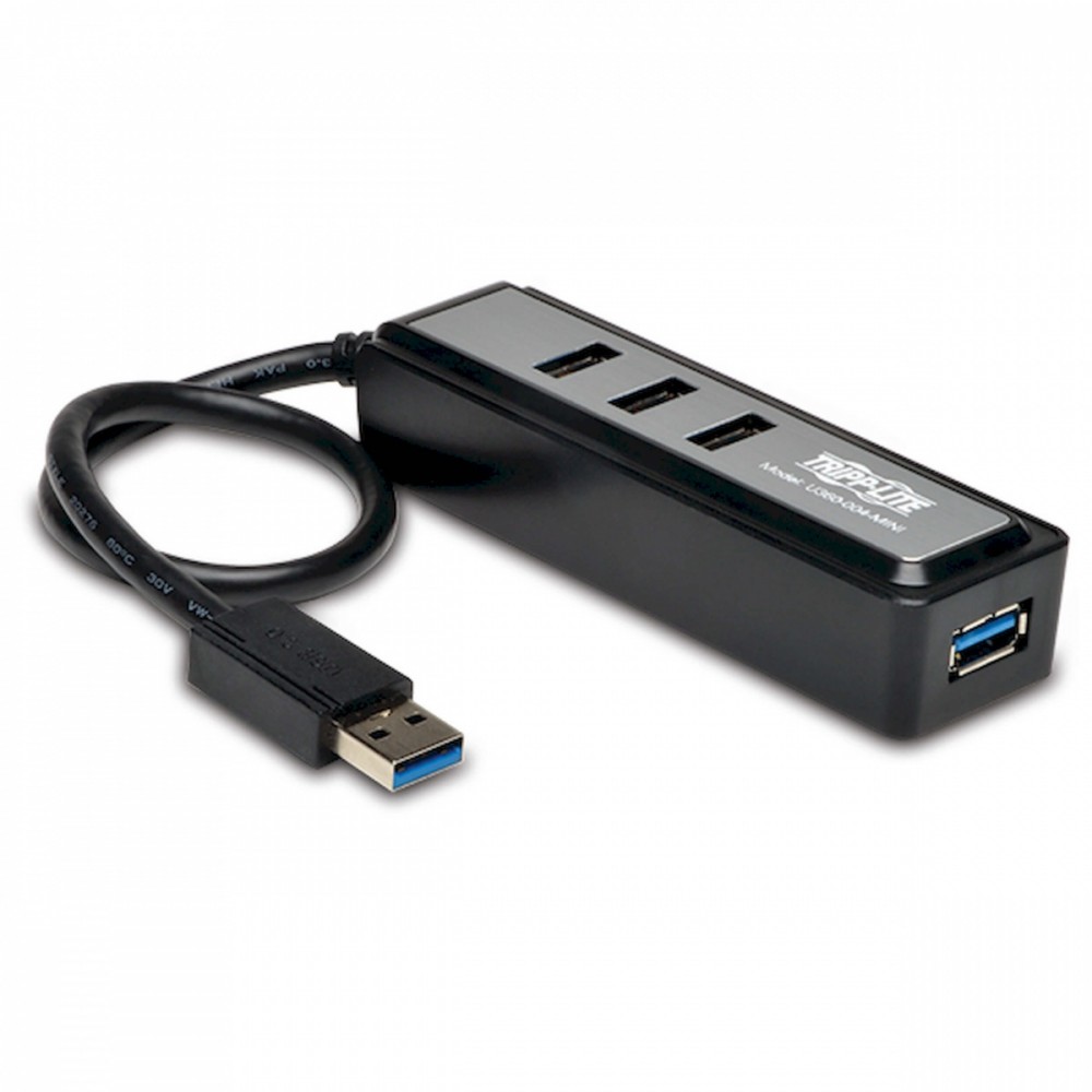 Przenośny koncentrator USB 3.0 SuperSpeed z 4 portami U360-004-MINI 