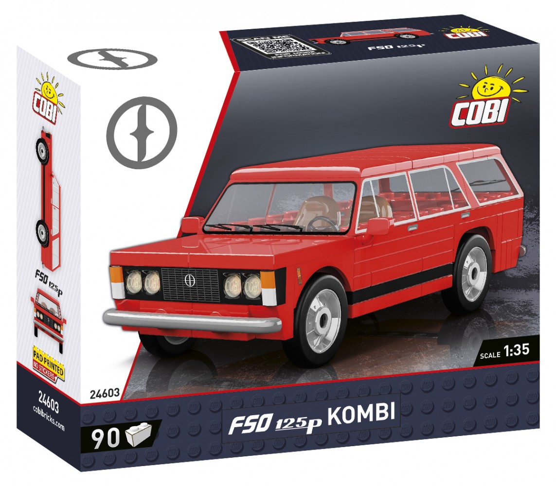 Klocki FSO 125p kombi 90 klocków 