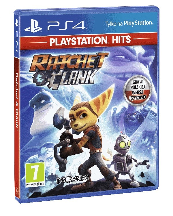 Gra PlayStation 4 Ratchet and Clank HITS
