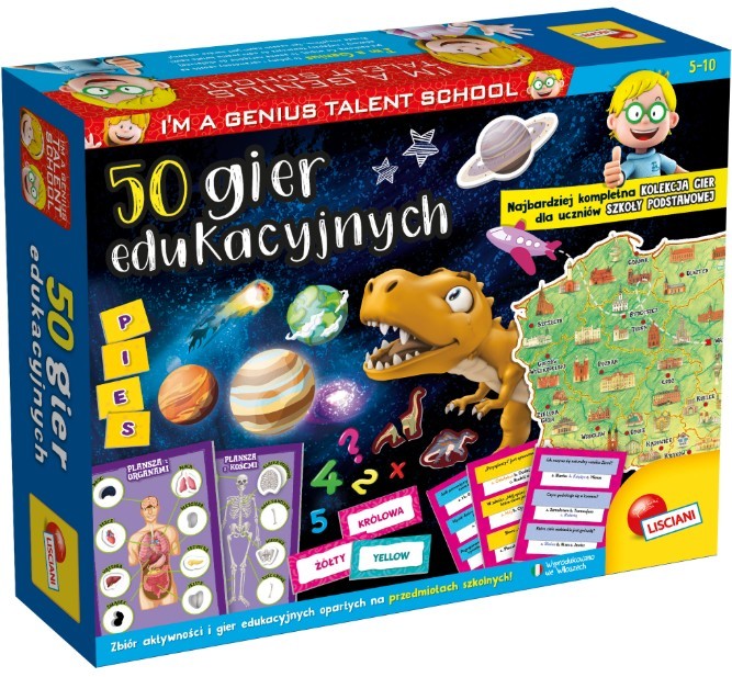 Gra IM A Genius 50 Gier edukacyjnych 